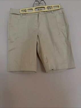 LOFT Beige Women's Bermuda Shorts